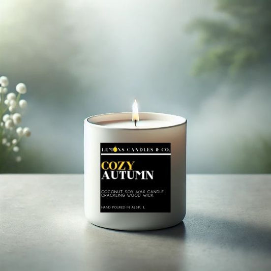 Cozy Autumn Candle